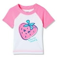 thumbnail image 1 of George Baby Girls' Short Sleeve Rashguard Tee, 1 of 2