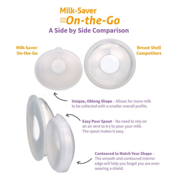 Milk Saver from Milkies - The Original Milk Collector for Breast