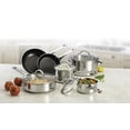 thumbnail image 2 of Farberware Stainless Steel Cookware Set, 2 of 2