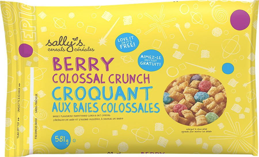 thumbnail image 1 of Sally's® Cereal Sally's Berry Colossal Crunch Cereal, 1 of 3
