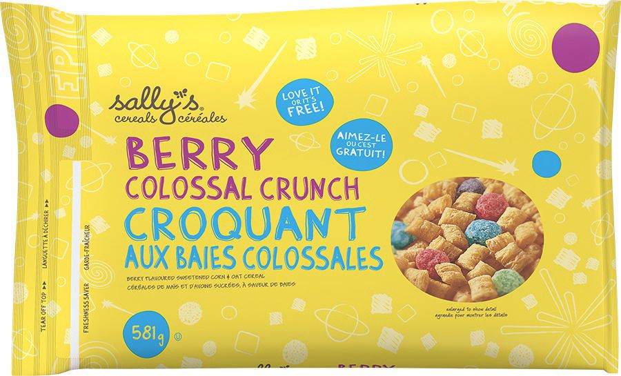 Sally's® Cereal Sally's Berry Colossal Crunch Cereal