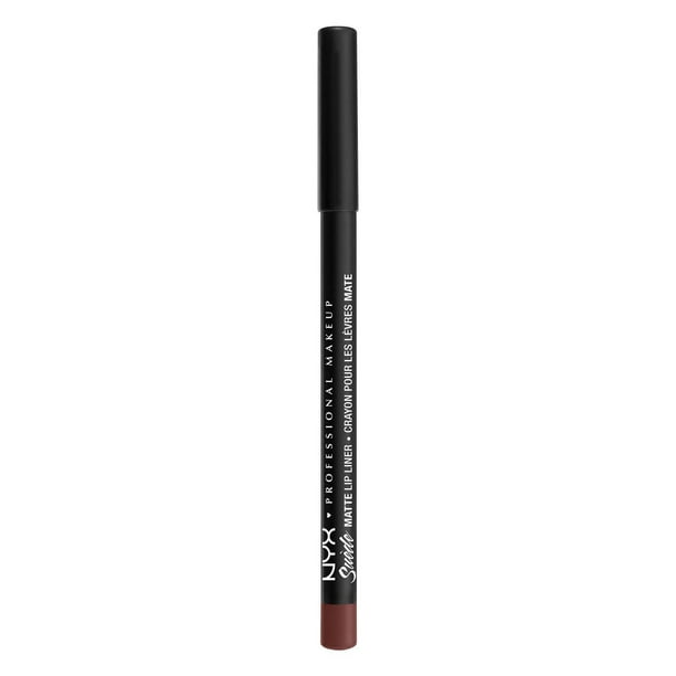 NYX Professional Makeup - Crayon à Lèvres Mat en Daim, Épicé Crayon à lèvres, soft matte