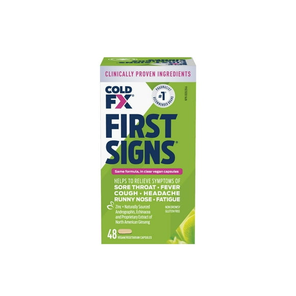 COLD-FX First Signs