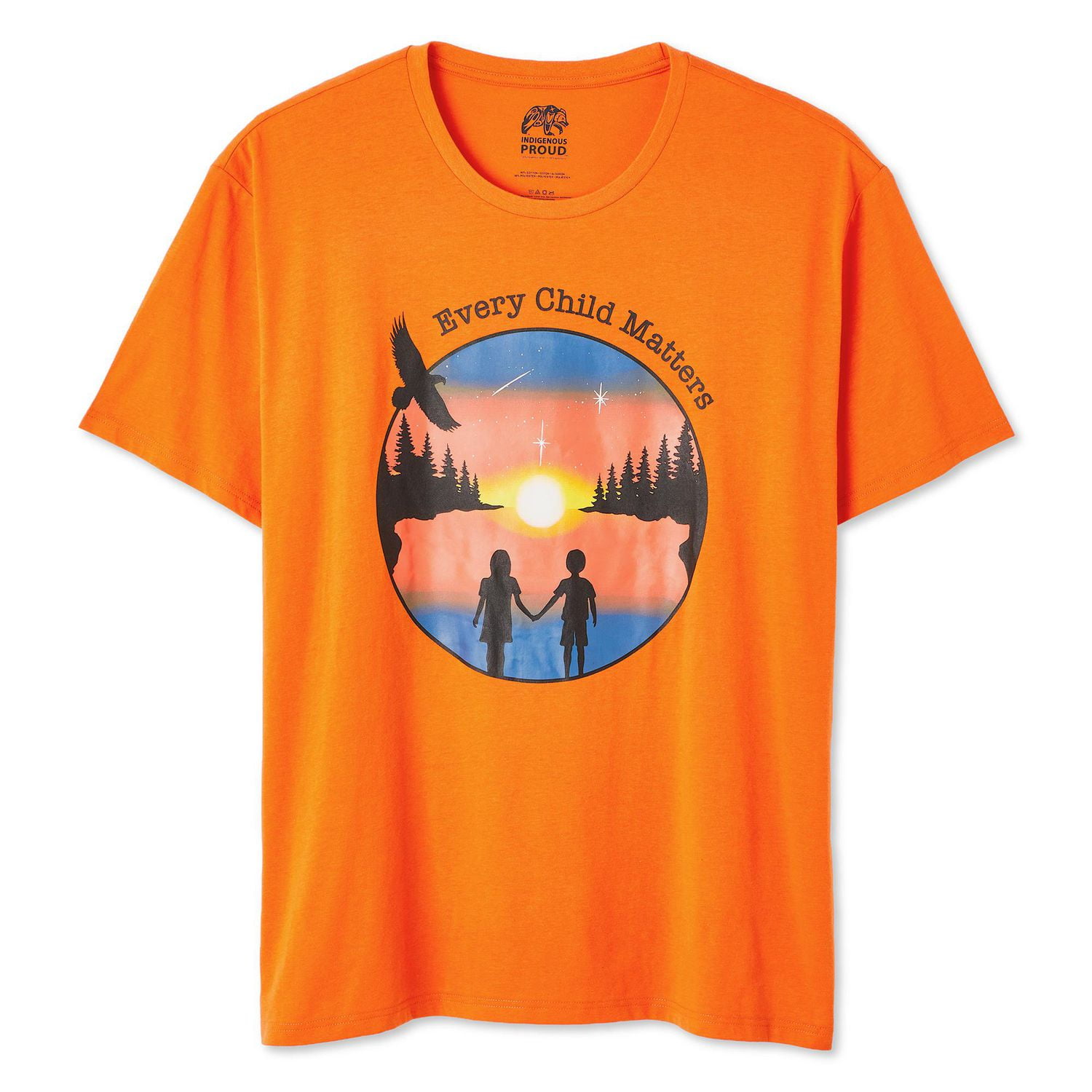 T-shirt Indigenous Proud collection non genrée pour adultes – anglais Tailles P-2XL