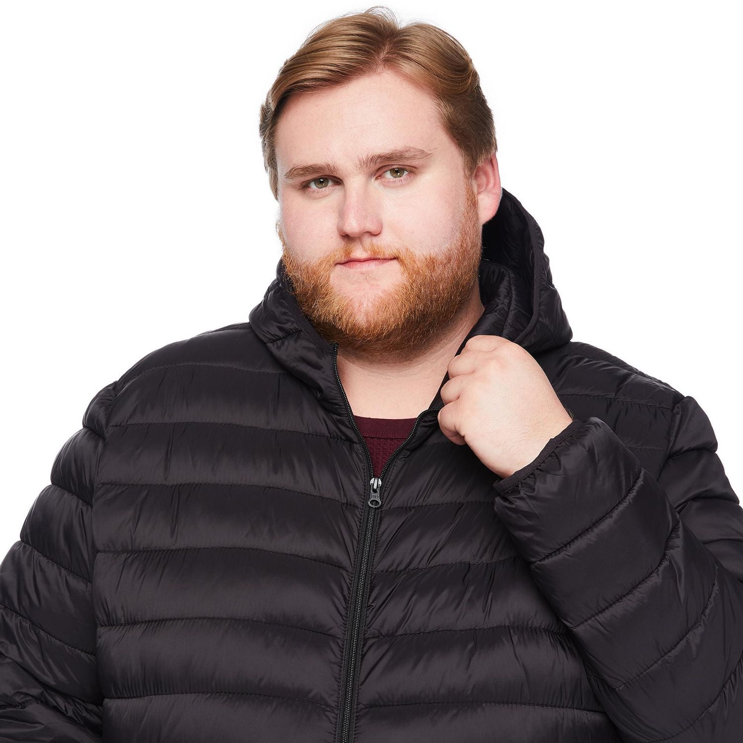 George Big Men's Packable Puffer Jacket
