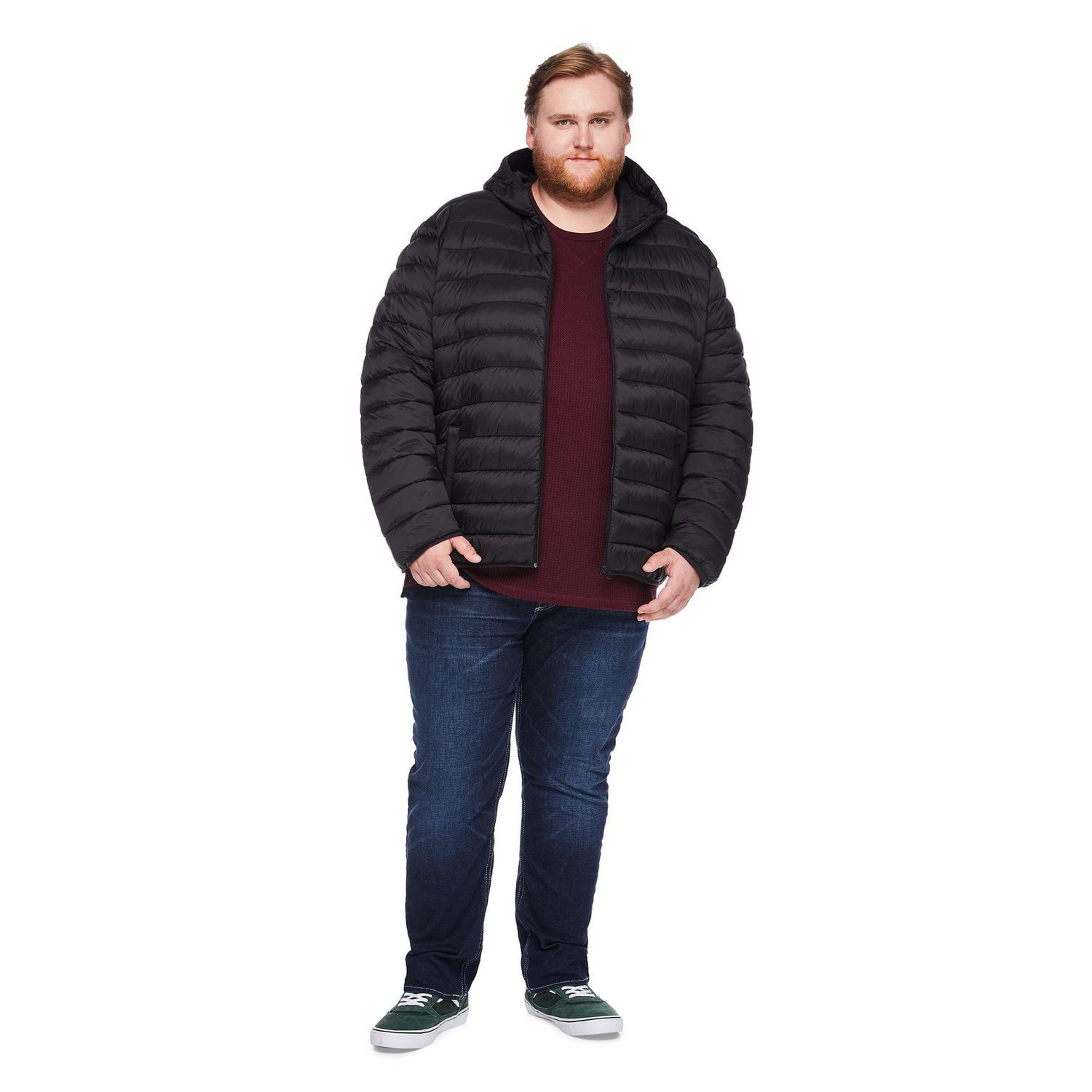 George Big Men's Packable Puffer Jacket