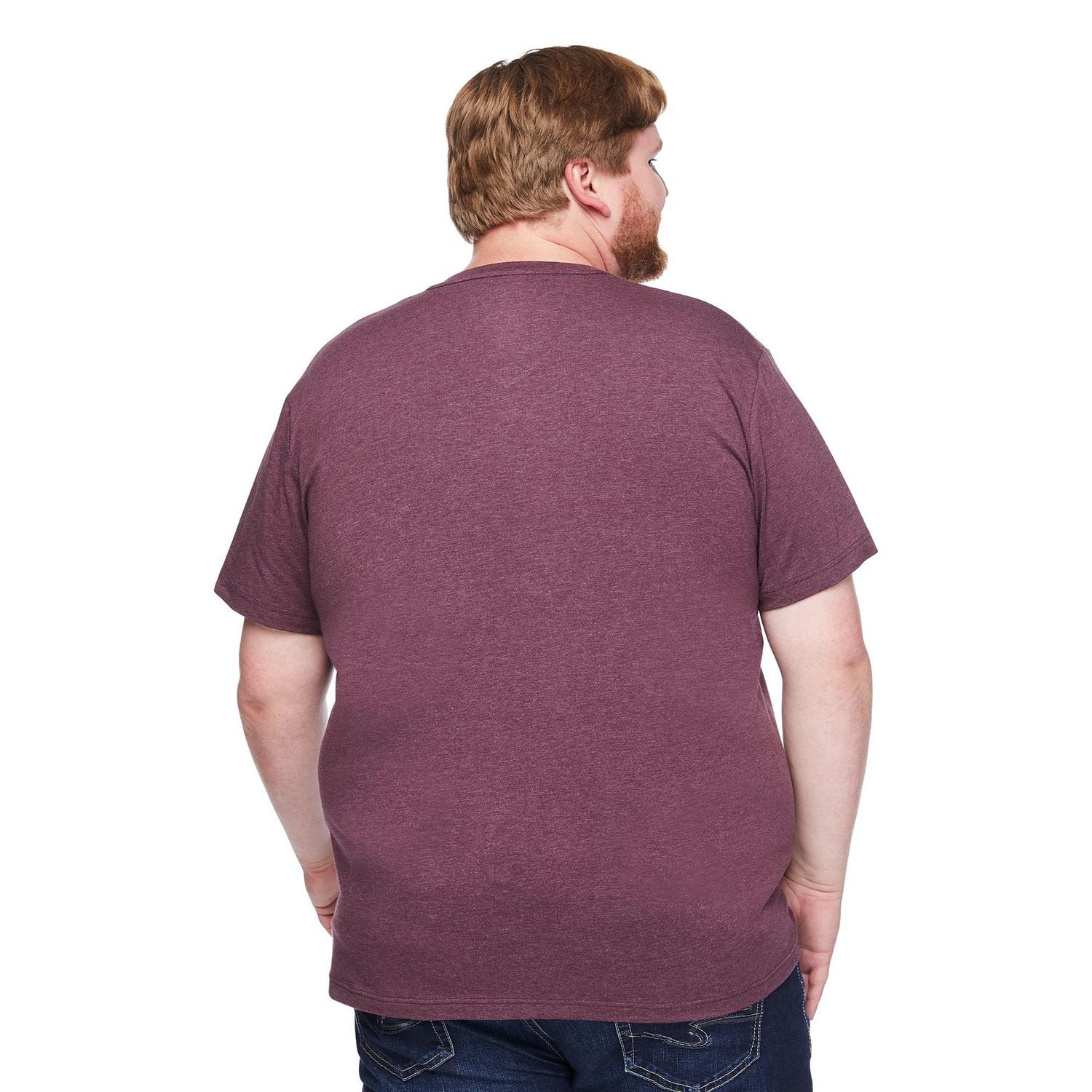 George Big Men's Stretch V-Neckline Tee