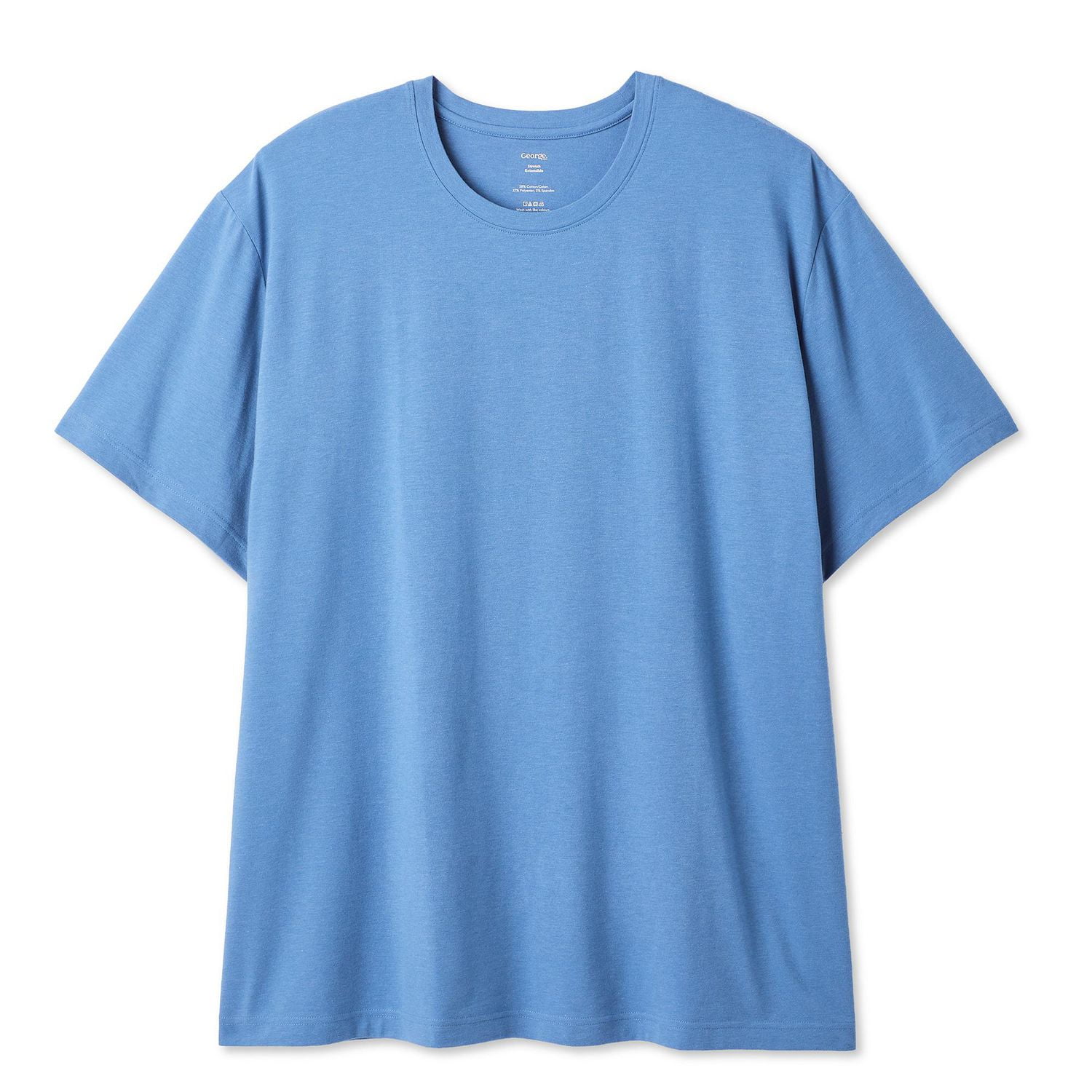 George Men's Stretch Crew Neckline Tee