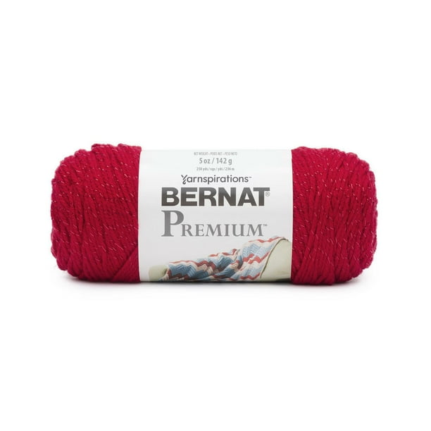 Bernat® Premium™ Sparkle Yarn, Acrylic 4 Medium, 5oz/142g, 258 Yards
