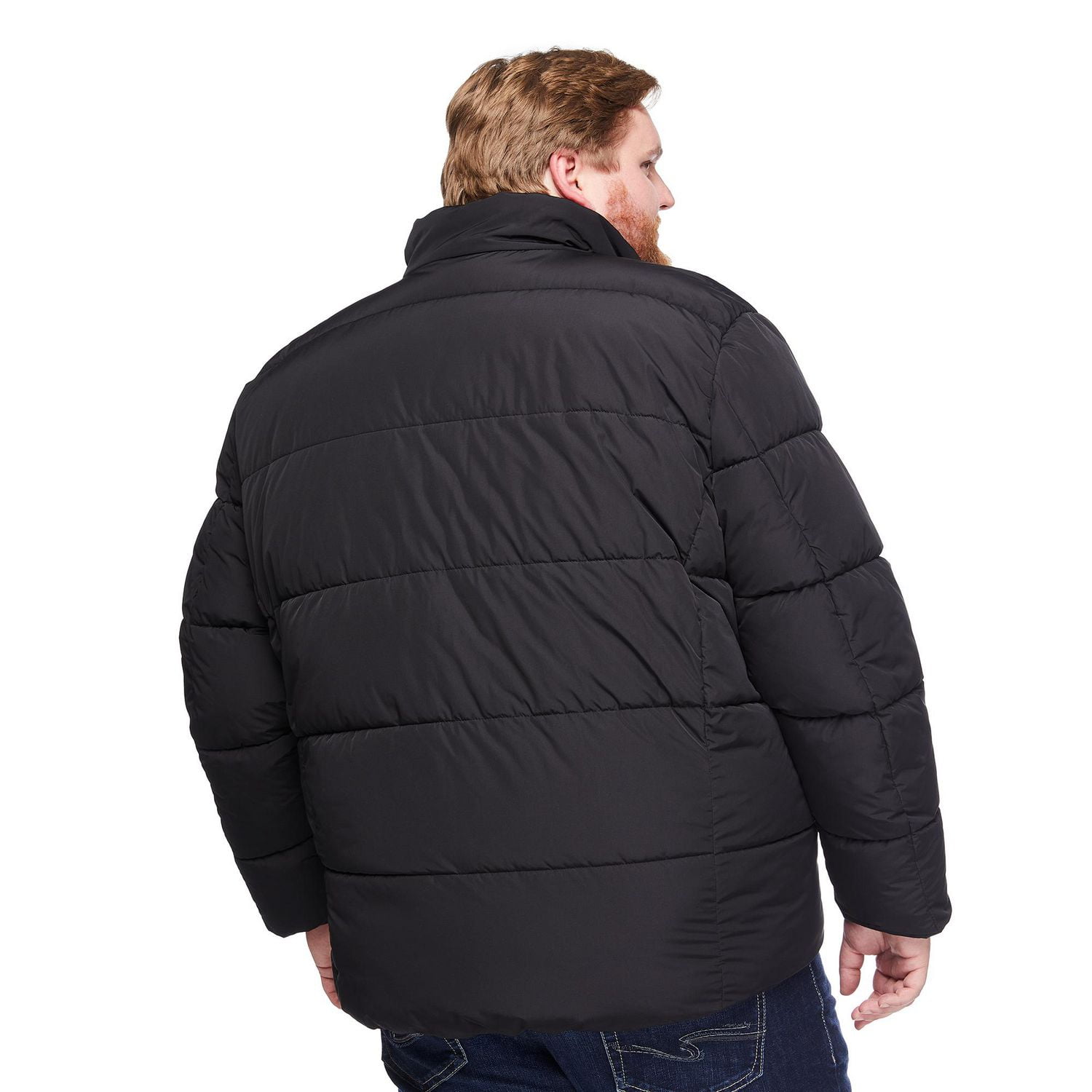 George Big Men's Puffer Jacket, Sizes 3XL-5XL