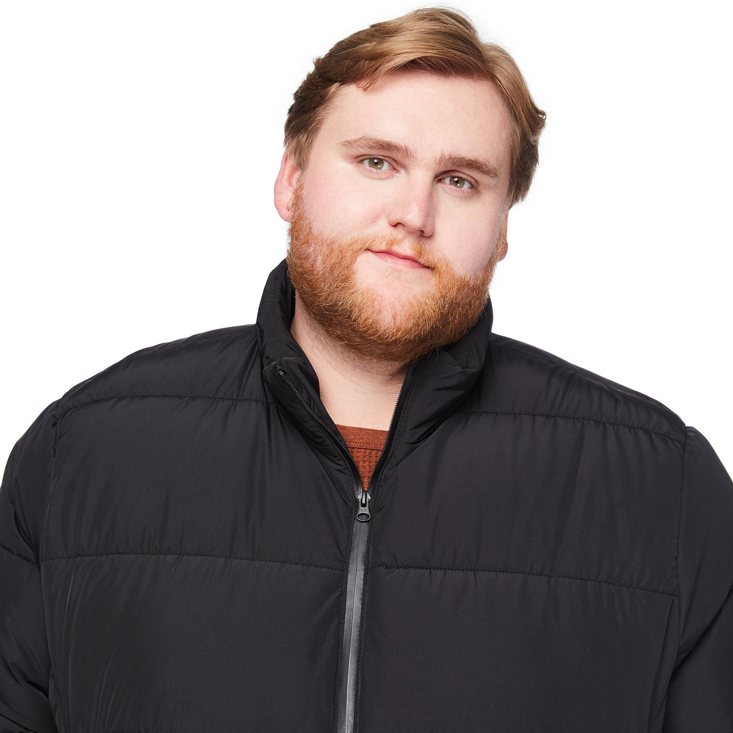 George Big Men's Puffer Jacket, Sizes 3XL-5XL