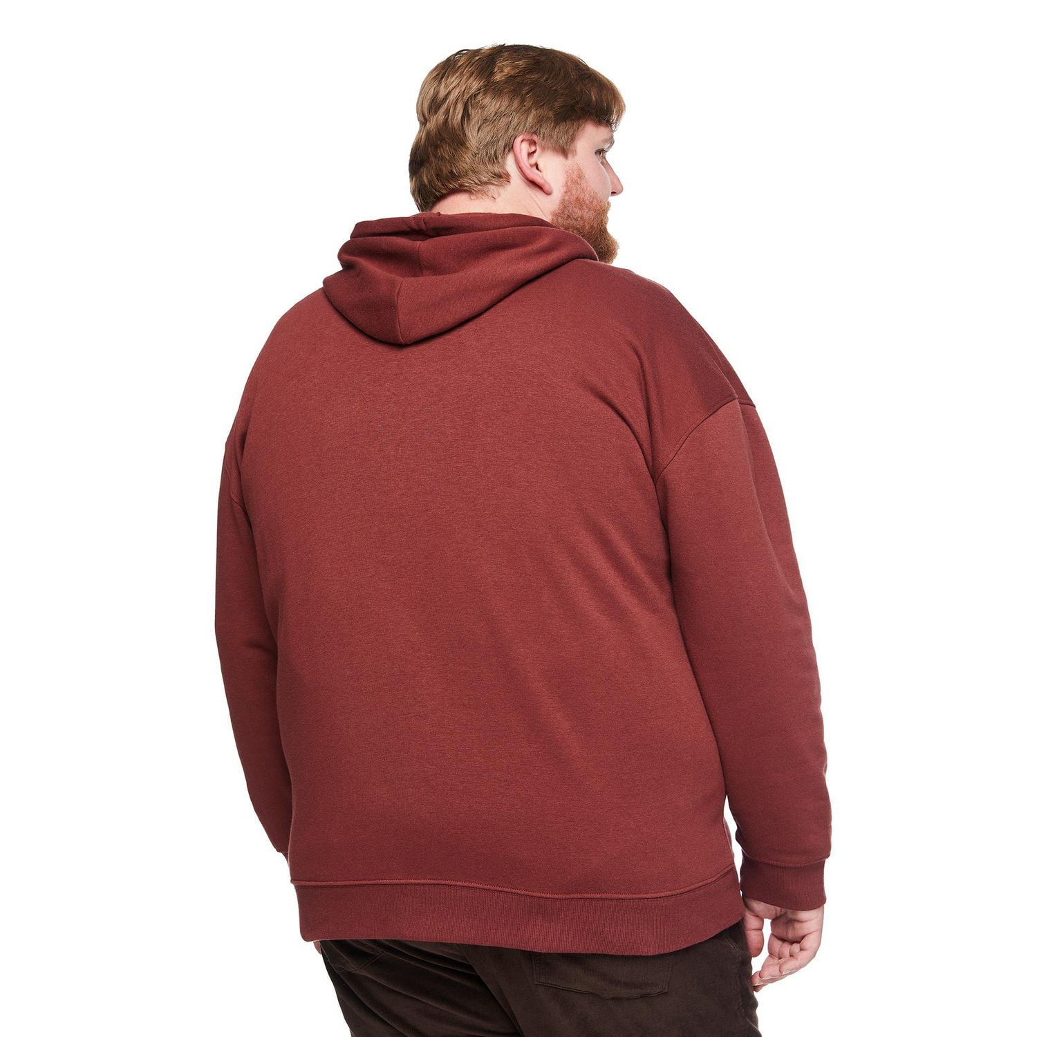 George Big Men's Full-Zip Hoodie