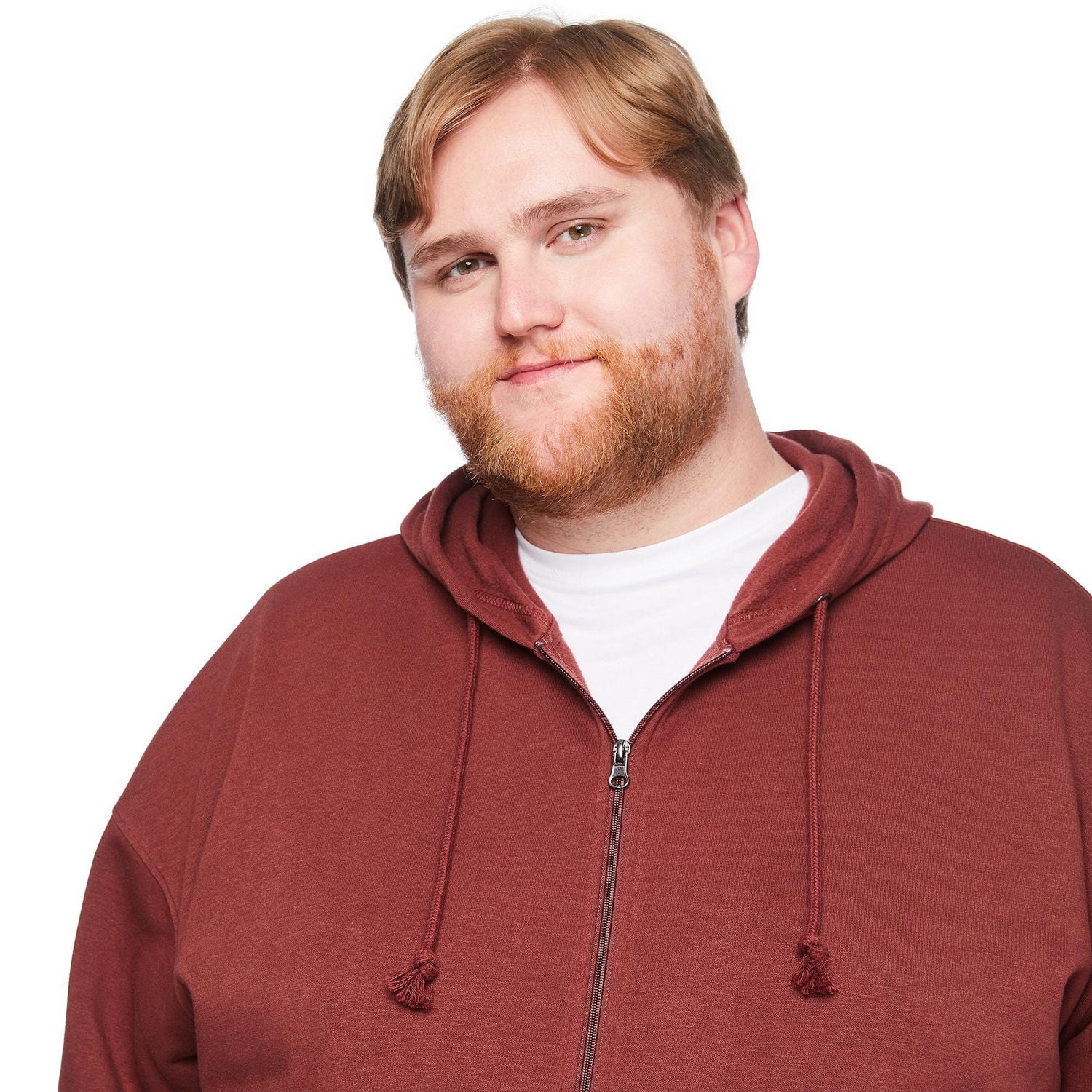 George Big Men's Full-Zip Hoodie