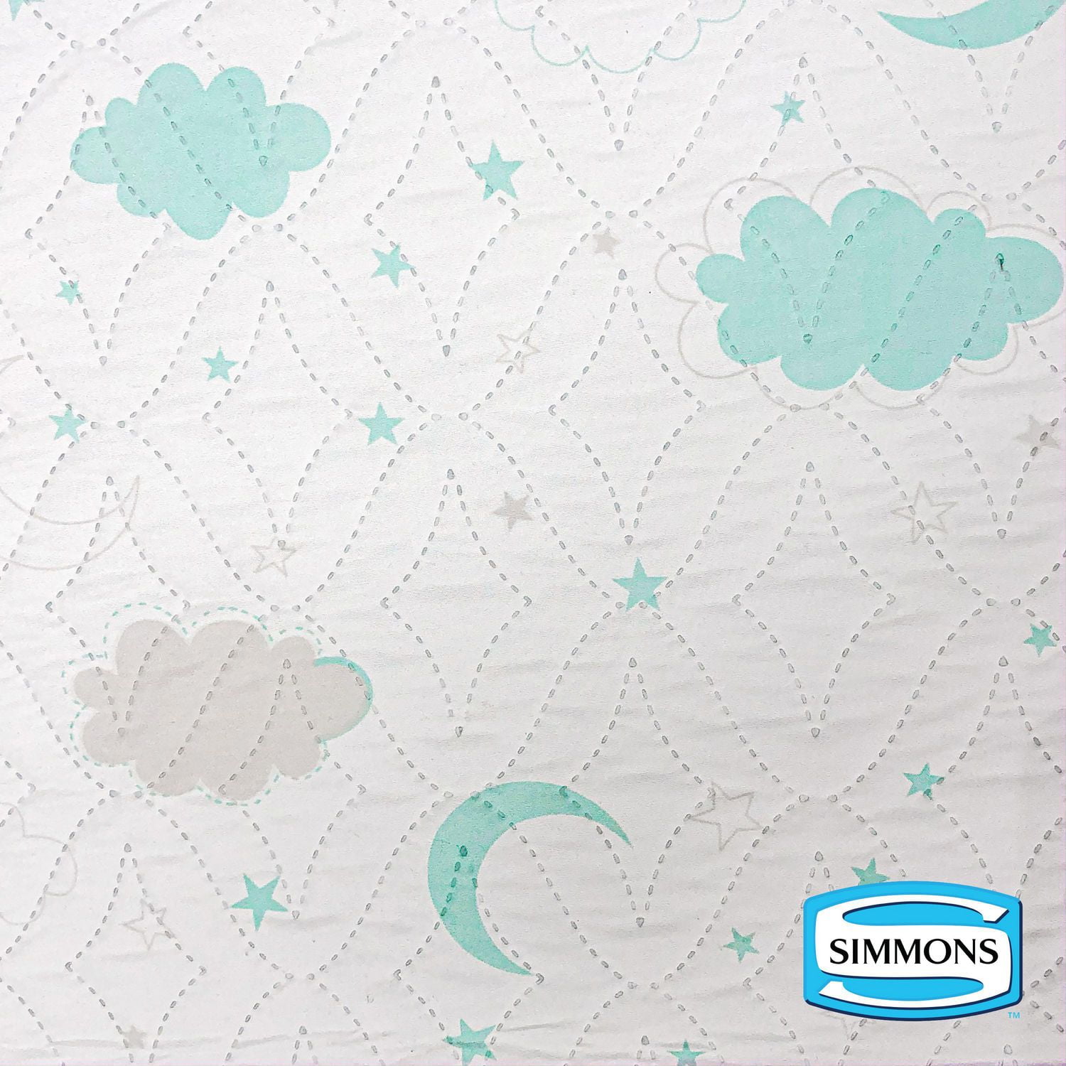 Simmons Dreamscape Crib Mattress 2 Stage Extra Firm Support Walmart