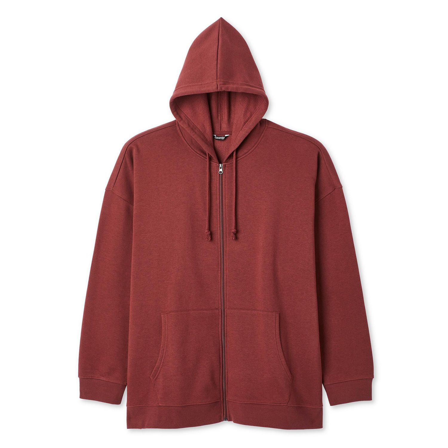 George Big Men's Full-Zip Hoodie