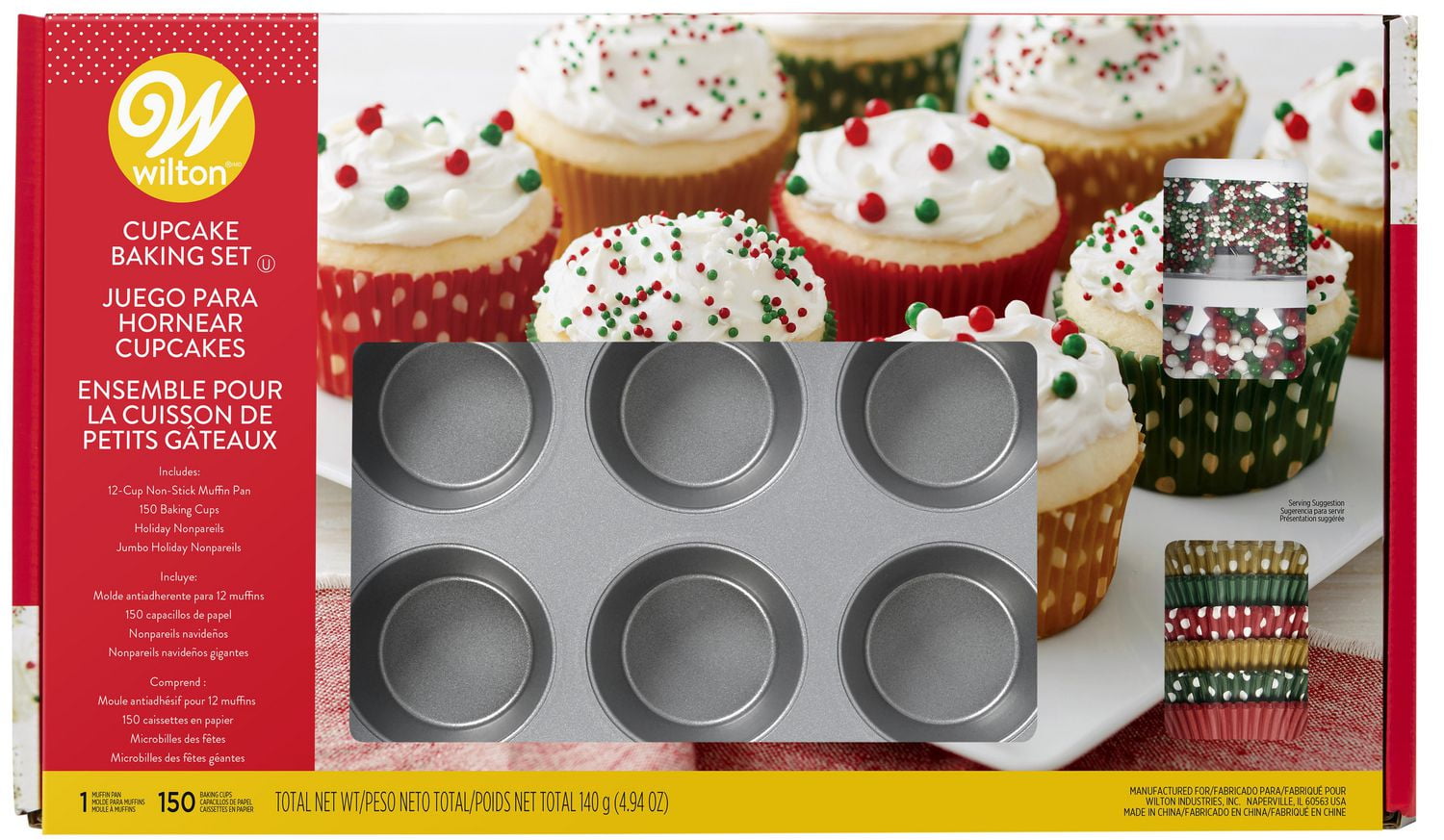 Wilton Holiday Cupcake Baking Set, 153piece Walmart Canada