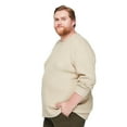 thumbnail image 2 of George Big Men's Waffle Crew Neckline Popover, 2 of 6