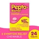 Comprimés Pepto Bismol pour soulager la nausée, les brûlures d’estomac, l’indigestion, les malaises gastriques et la diarrhée 24 unités – image 1 sur 11