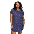thumbnail image 1 of George Women's Plus Printed Sleepshirt, 1 of 6