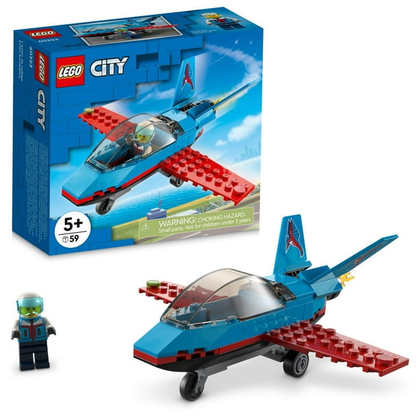 LEGO City Stunt Plane 60323 Toy Building Kit (59 Pieces) - Walmart.ca