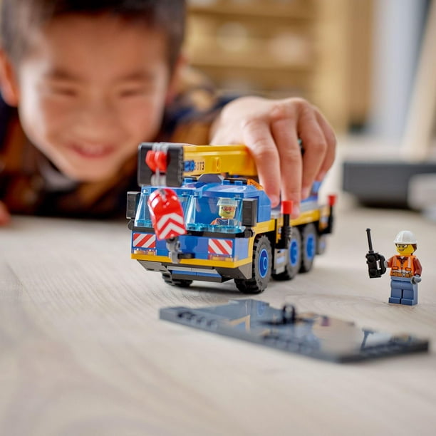 LEGO City La grue mobile 60324 Ensemble de construction (340 pièces)  Comprend 340 pièces, 7+ ans 