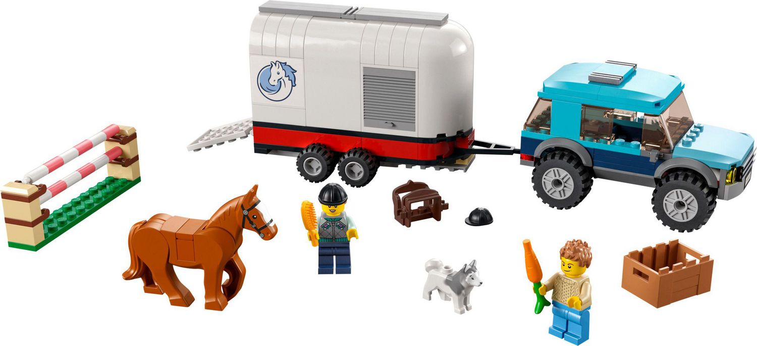 LEGO City Horse Transporter 60327 Toy Building Kit (196 Pieces)