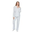 thumbnail image 1 of George Women's Notch Collar Pajama 2-Piece Set, 1 of 6