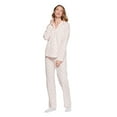 thumbnail image 1 of Pyjama 2 pièces avec haut à col cranté George pour femmes, 1 of 6