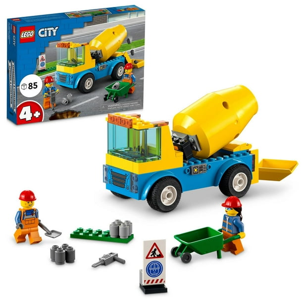 LEGO® City 60385 La Pelleteuse de Chantier, Jouet Engin de Chantier,  Garçons et Filles 5
