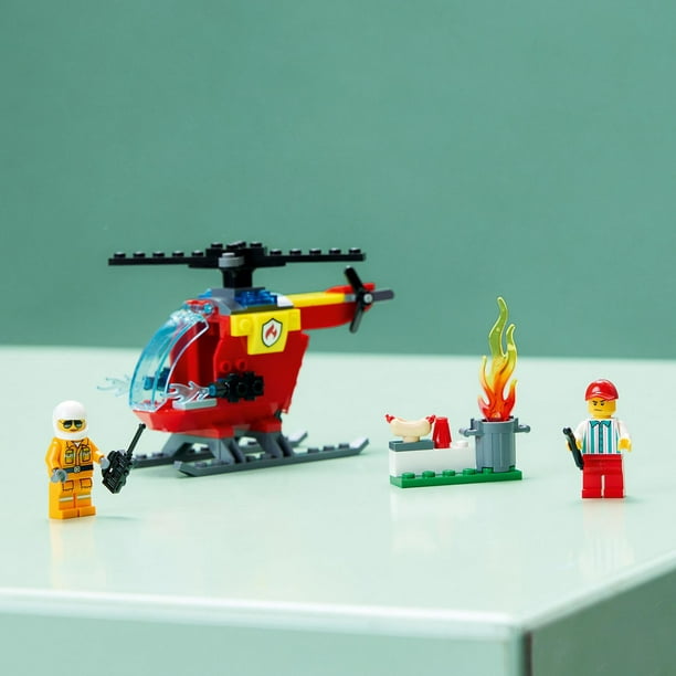 L'hélicoptère des pompiers LEGO City - Dès 4 ans 