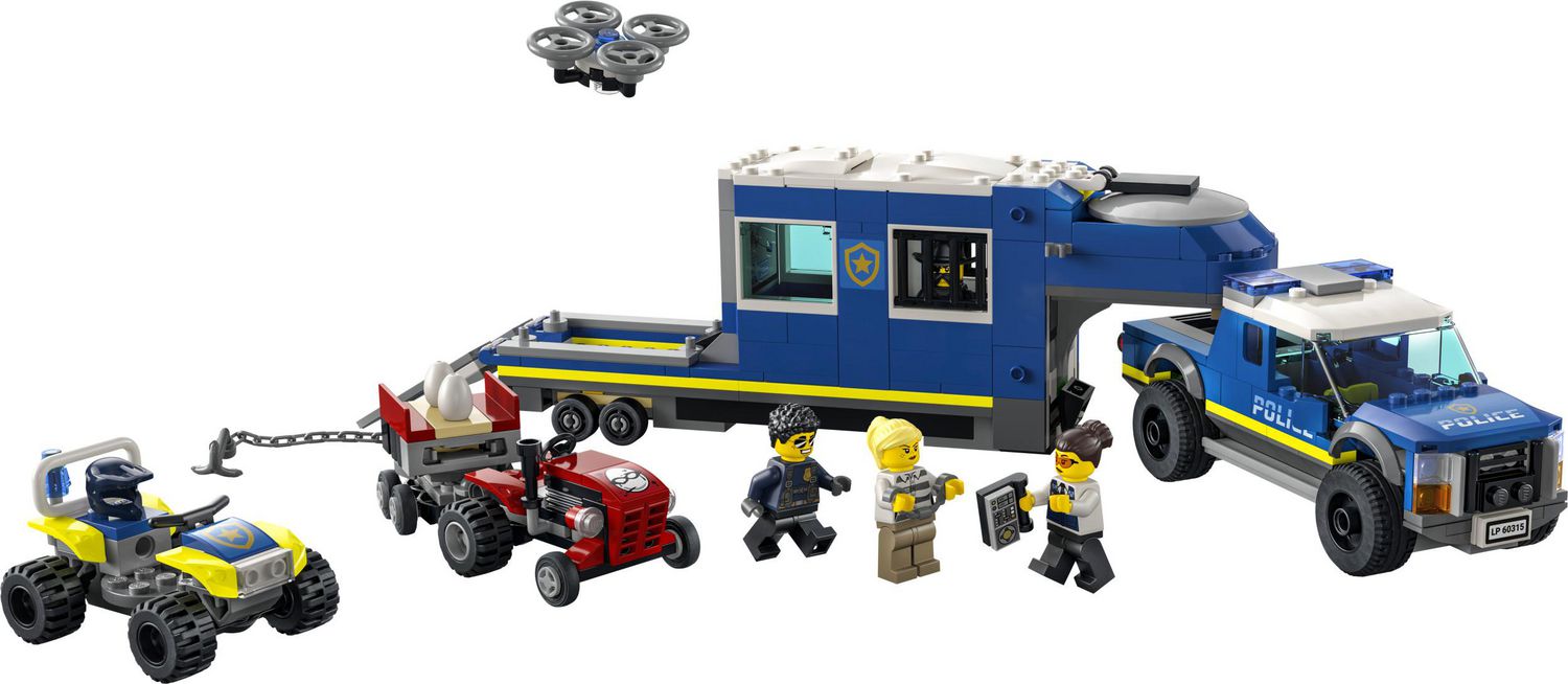 LEGO City Police Mobile Command Truck 60315 Toy Building Kit (436 Pieces),  Includes 436 Pieces, Ages 6+