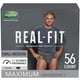 Depend Real Fit Incontinence Underwear for Men, Maximum Absorbency – image 1 sur 7
