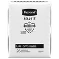 thumbnail image 5 of Depend Real Fit Incontinence Underwear for Men, Maximum Absorbency (Small/Medium and Large/Extra Large), 5 of 5
