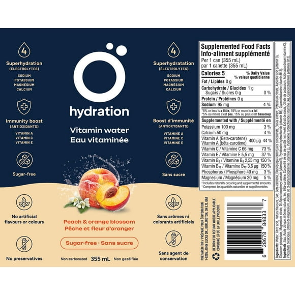 Ö Hydration - Peach and orange blossom