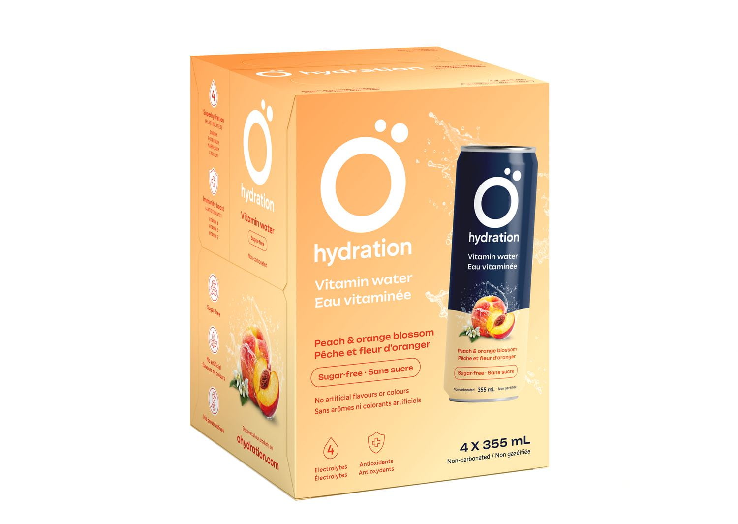 Ö Hydration - Pêche et fleur d'oranger