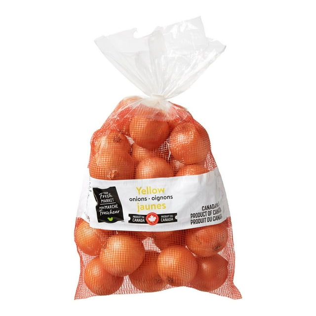 Yellow Onions, Your Fresh Market, 4.54 kg (10 lbs)