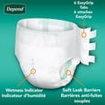 thumbnail image 3 of Protection contre l’incontinence Depend avec attaches, absorption maximale, 3 of 5