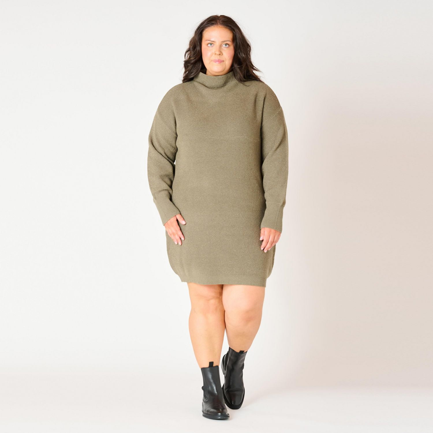 Mock sweater dress hotsell