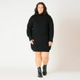 thumbnail image 2 of Devoted Taille Plus Femme Robe en faux pull ottoman, 2 of 6