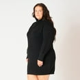 thumbnail image 3 of Devoted Taille Plus Femme Robe en faux pull ottoman, 3 of 6