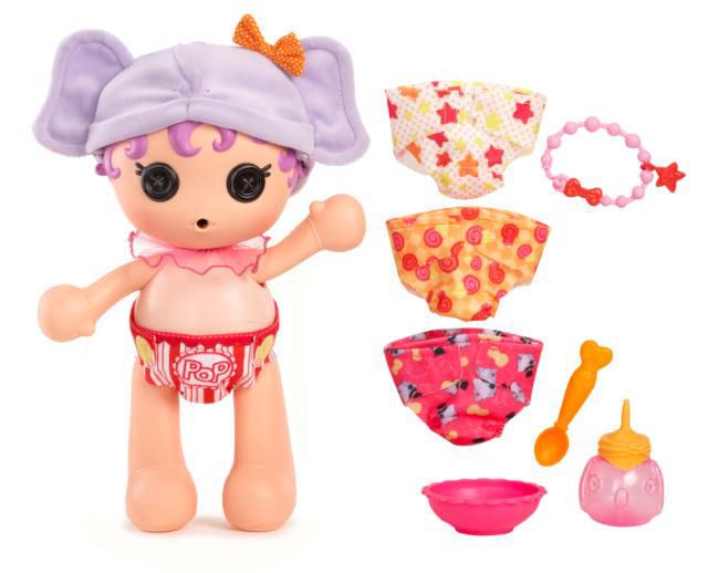 [当日出荷] ララループシー 人形 ドール Lalaloopsy Babies Diaper Surprise Doll Set Cinder