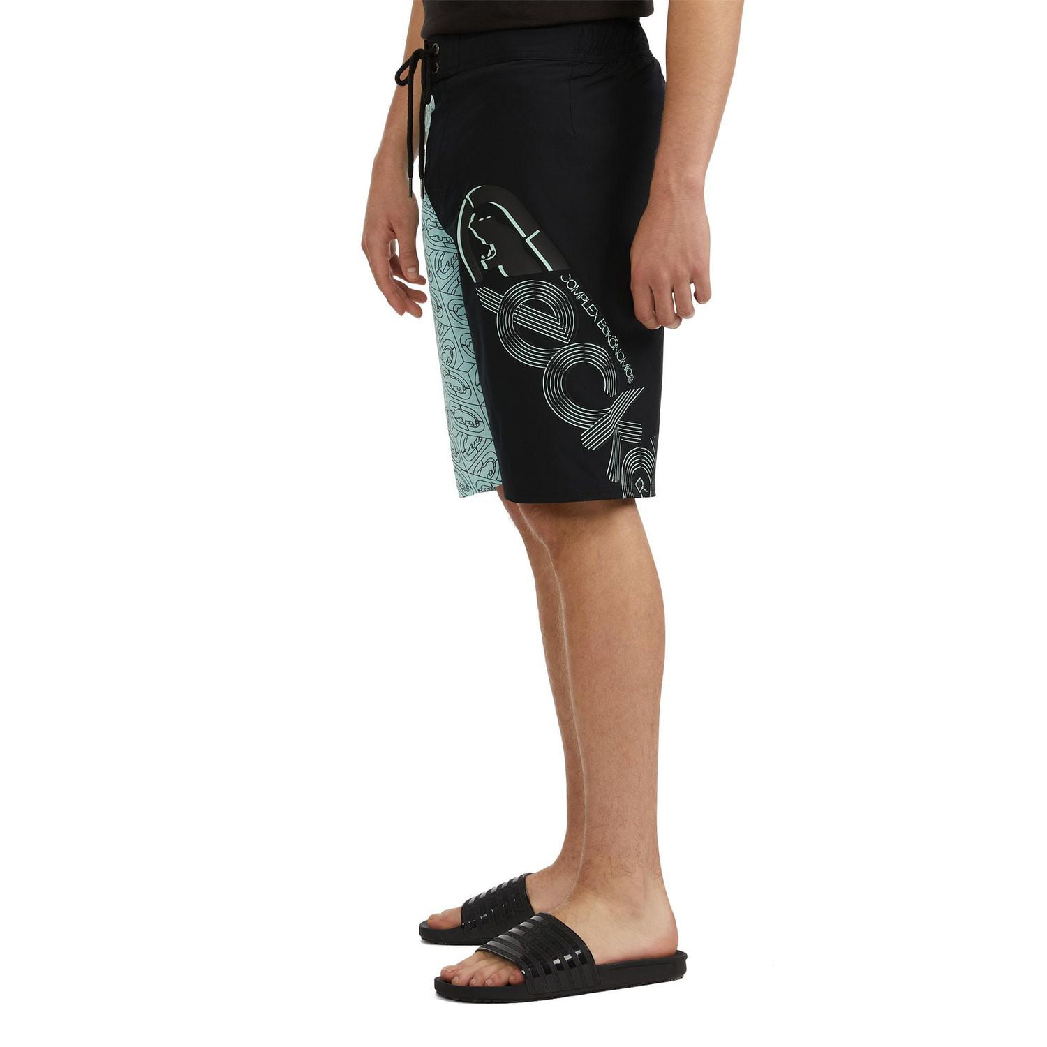 Ecko Unltd Men’s Half and Lines Swim Short