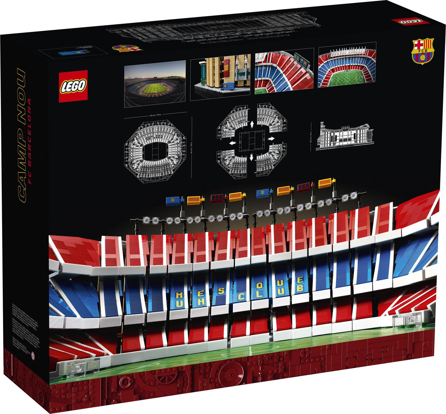 LEGO commercialise le stade du Camp Nou pour les fans du FC Barcelone