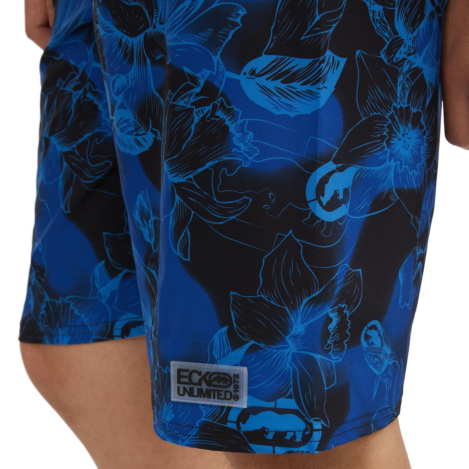 Ecko Unltd Men’s Fuzzy Floral Swim Short