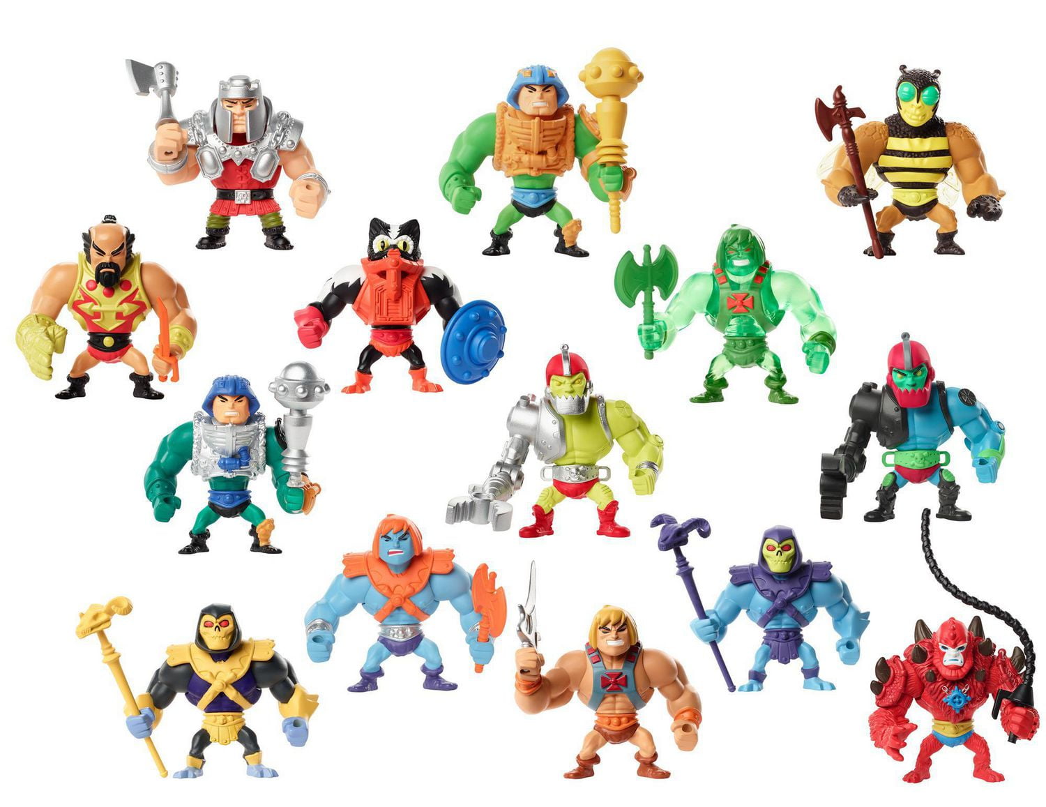 Masters of the universe deals mini figures