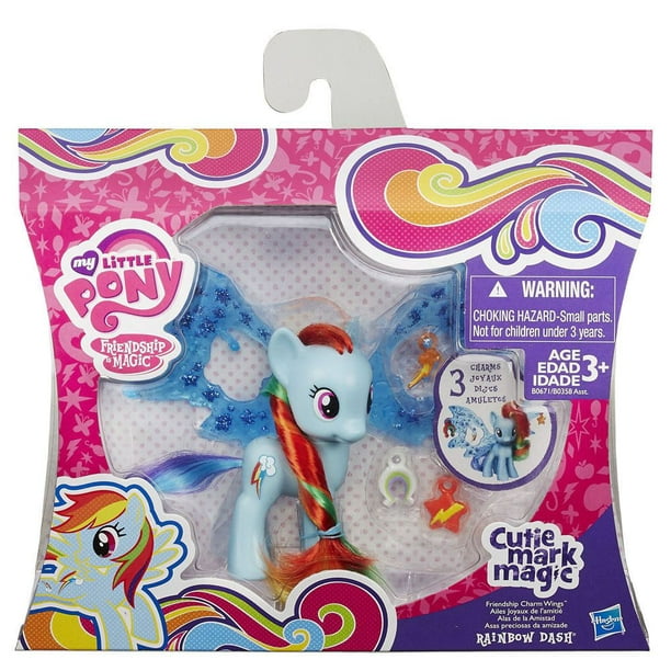 My Little Pony Cutie Mark Magic - Rainbow Dash aux ailes Joyaux de l'amitié