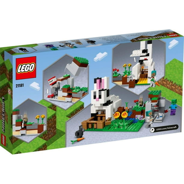 LEGO® 21172 Minecraft™ Le portail en ruine Jouet pour Fille et Garçon de 8  ans avec Figurines de Steve et Wither Squelette