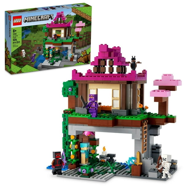 LEGO® 21178 Minecraft Le Refuge du Renard, Jouet de Construction