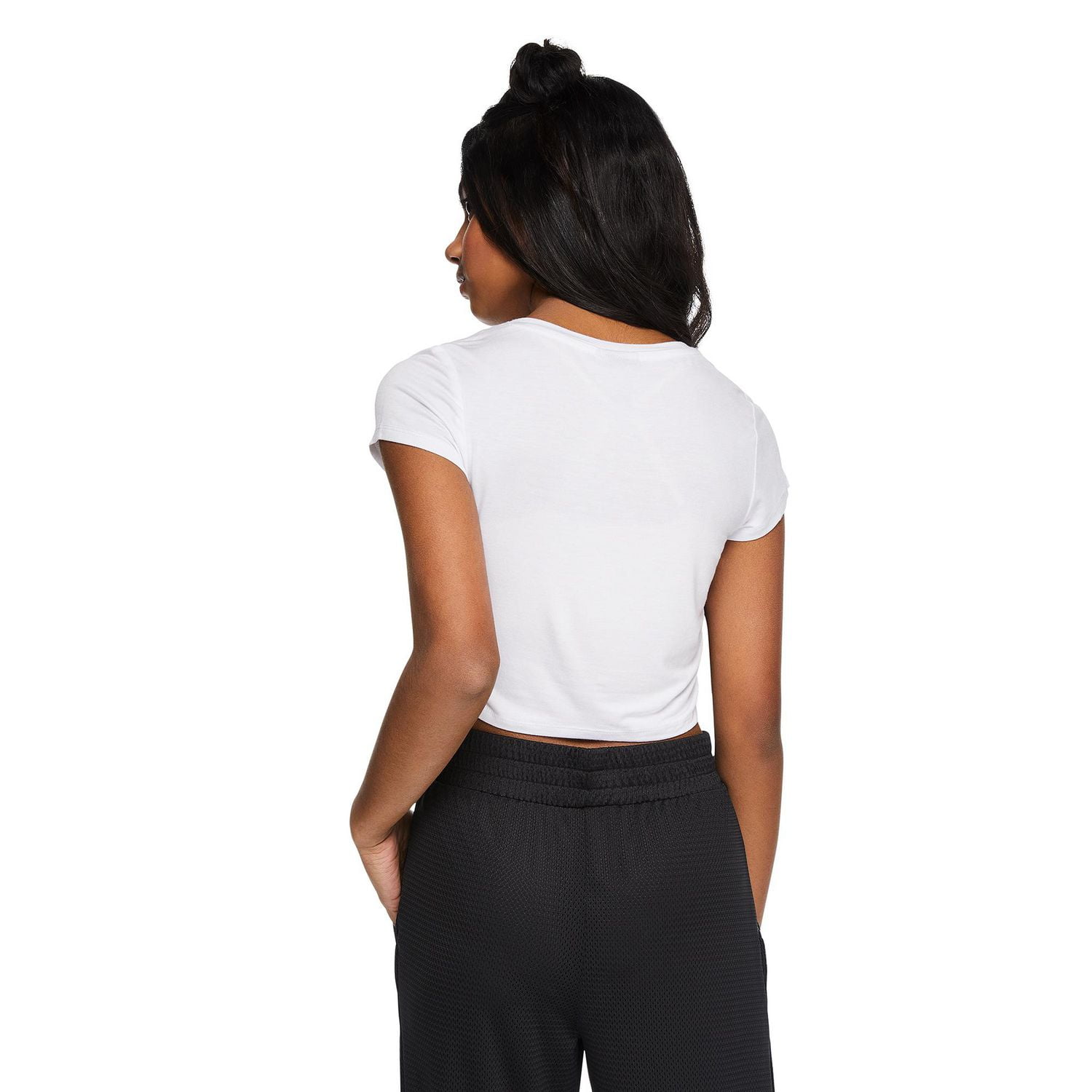 My Sister's Closet Girls' Side Ruched Graphic Tee