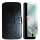 Étui portefeuille Exian pour iPhone 7 Plus en noir – image 1 sur 2